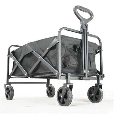 Living Basic Folding Cart Yard Wagon utandyra