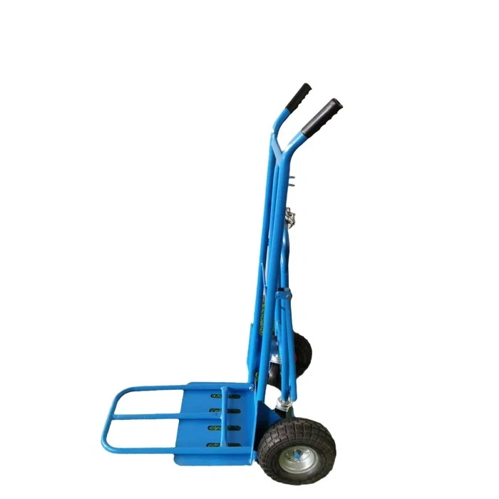 Hand Truck Trolley Cart With Pneumatic Wheel